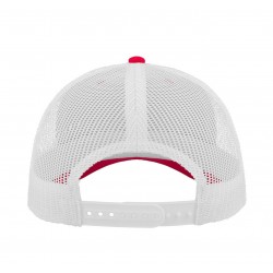 Casquette recy three rouge blanc