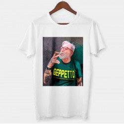 Teeshirt GEPPETTO au cigare blanc