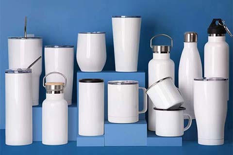Mugs tasses gourdes thermos personnalisés en sublimation